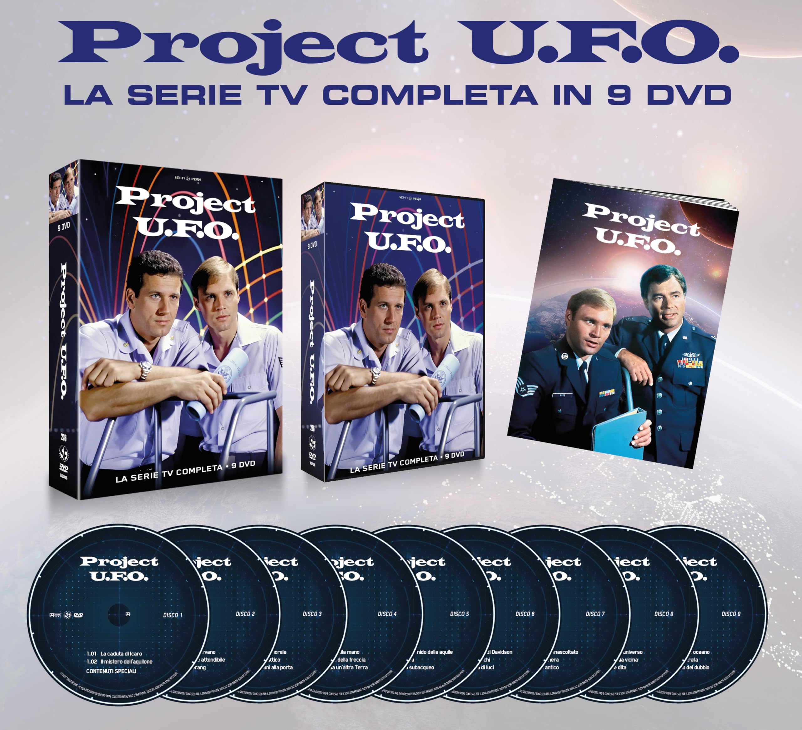 Project U.F.O. - La Serie Tv Completa - 9 Dvd