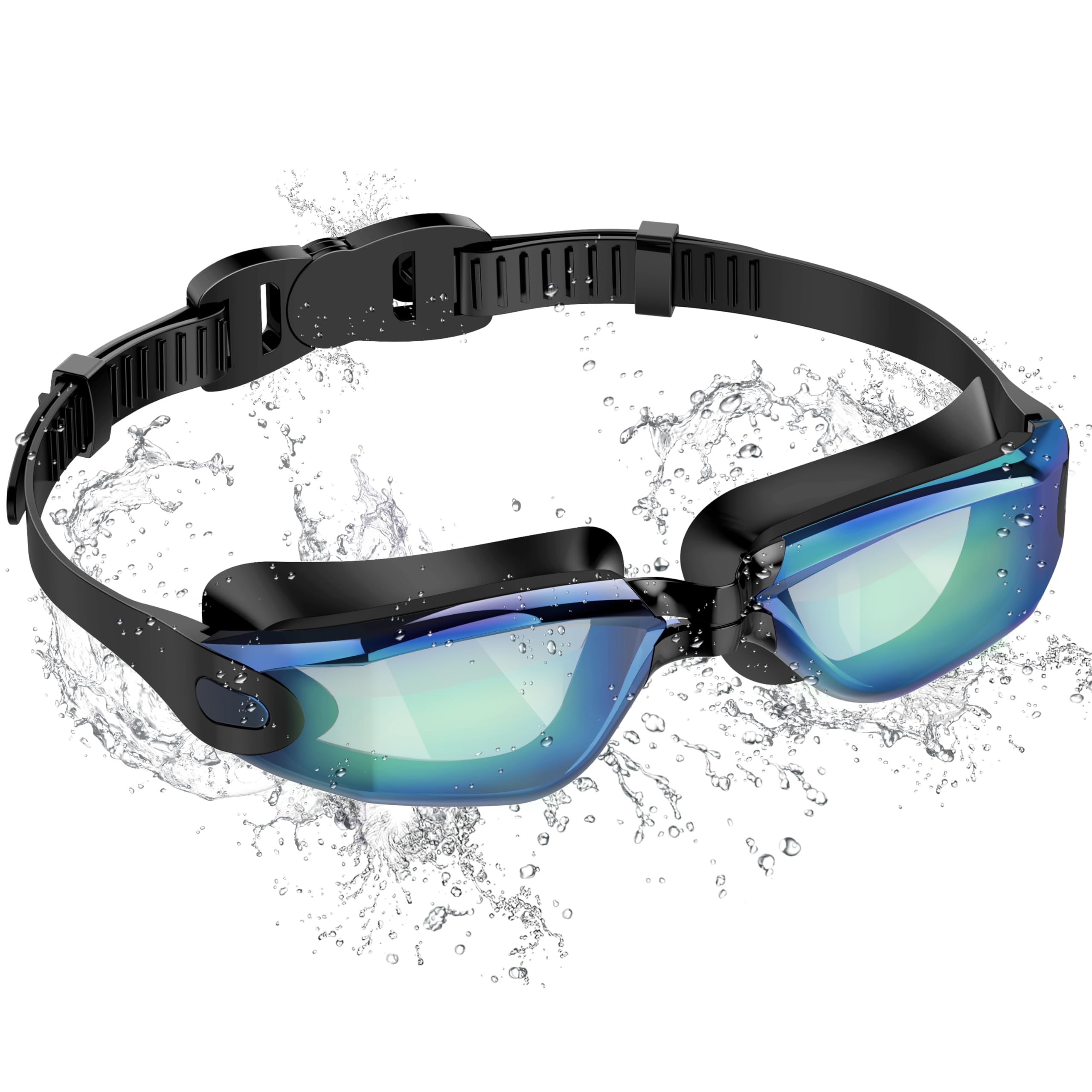 Seaflar Swimming Goggles Men Women Waterproof Anti-Fog Diving Goggles Adult Unisex Comfortable Fit Swimming Goggles with Soft Nose Bridge for Outdoor Indoor Use