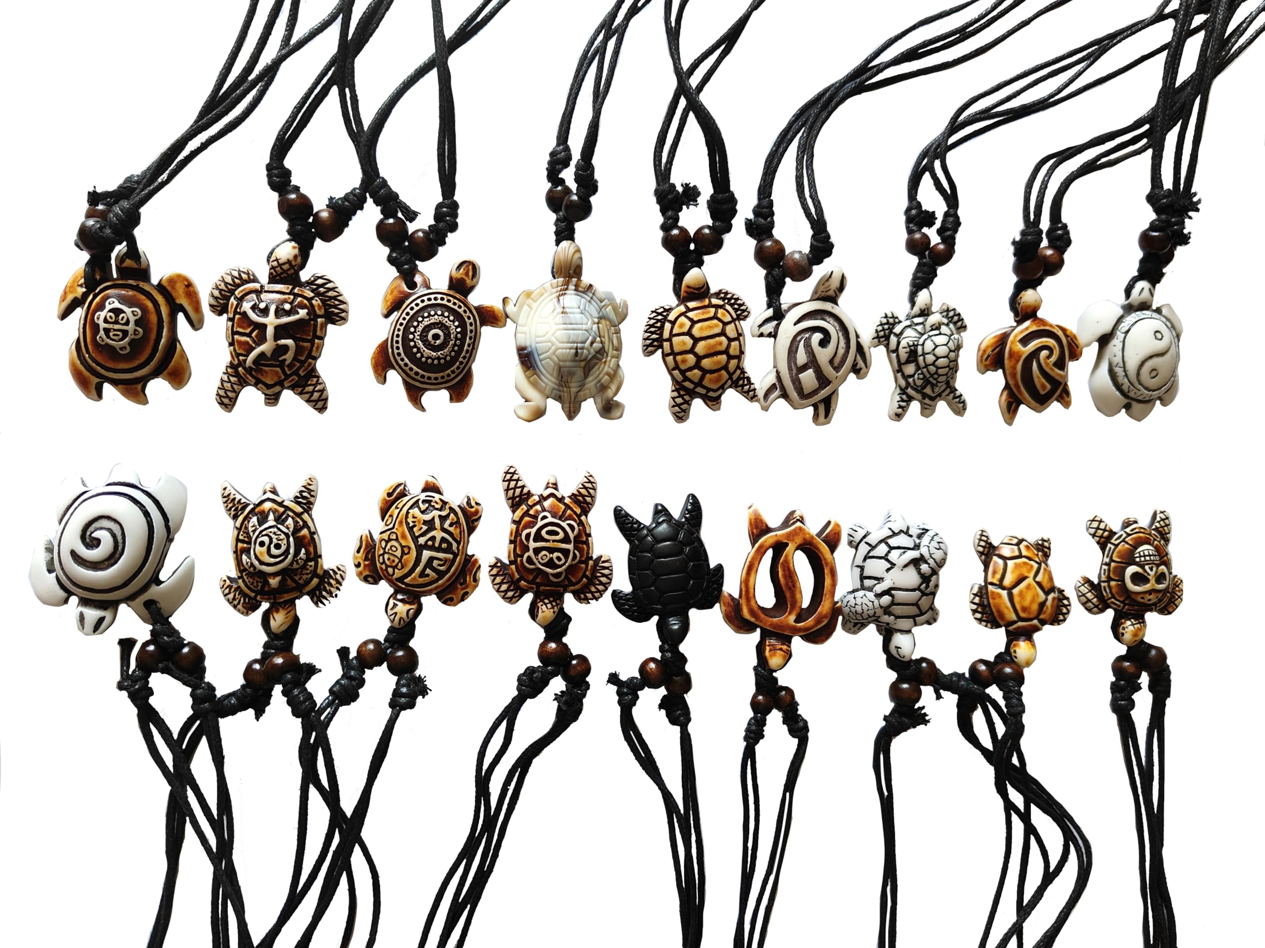 AskanaFashion Cute Medallion Symbol Mascot Amulet Pendant Necklace Sets with Adjustable Cotton Cord