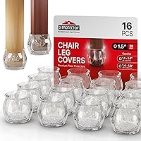 Vista 7 de X-PROTECTOR Almohadillas antideslizantes para muebles – 24 piezas de pinzas de muebles de alta calidad de 2 pulgadas. Los mejores pies de goma