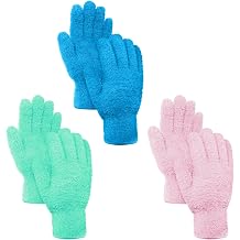 GAOHAN 3 Pair Dusting MittsGloves Microfiber,Household Cleaning Mitts