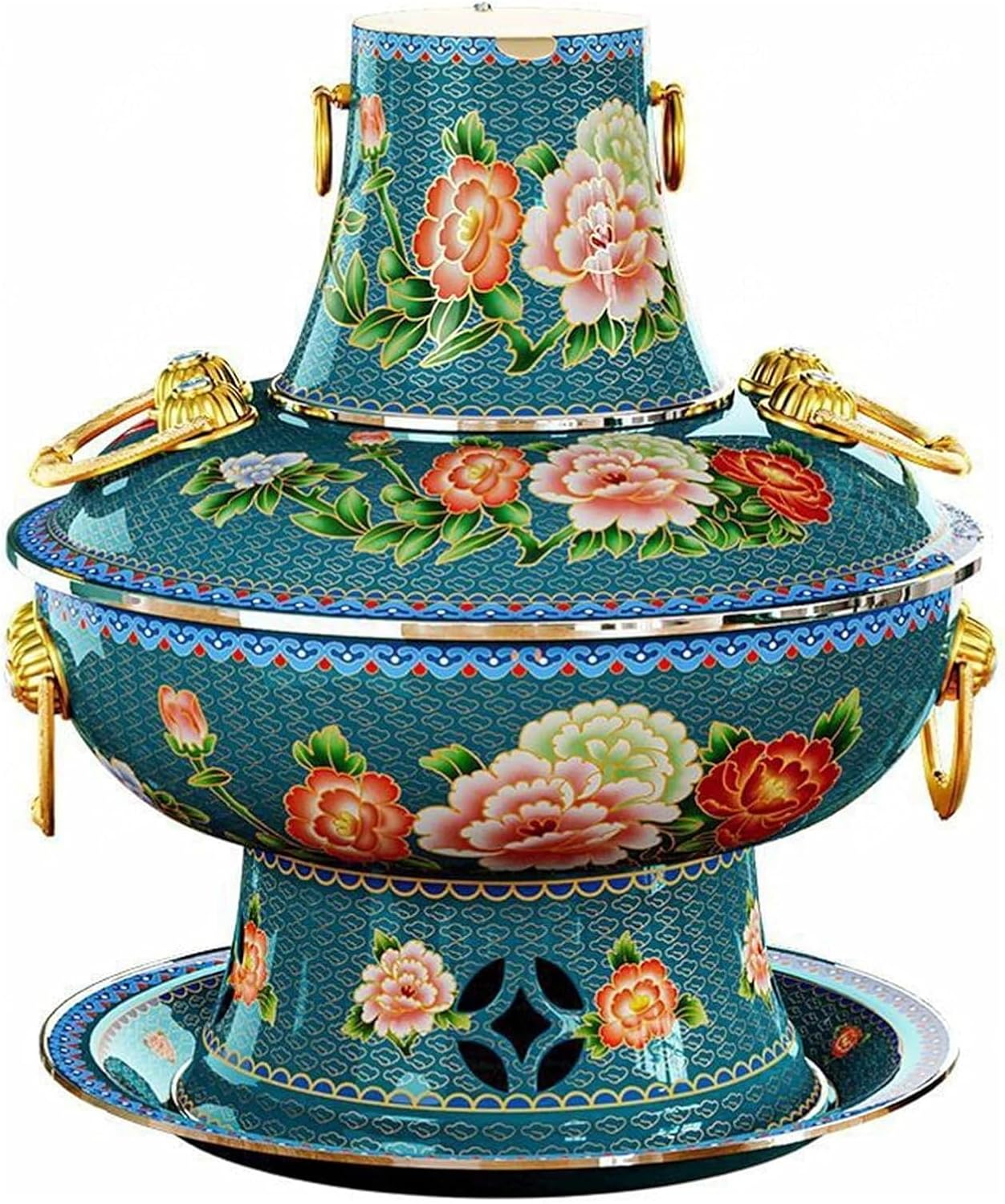 Chinese Style Hot Pot,Beijing Copper,Shabu Thickened Charcoal Hotpot，Chinese Old Chinese，Charcoal hotpot