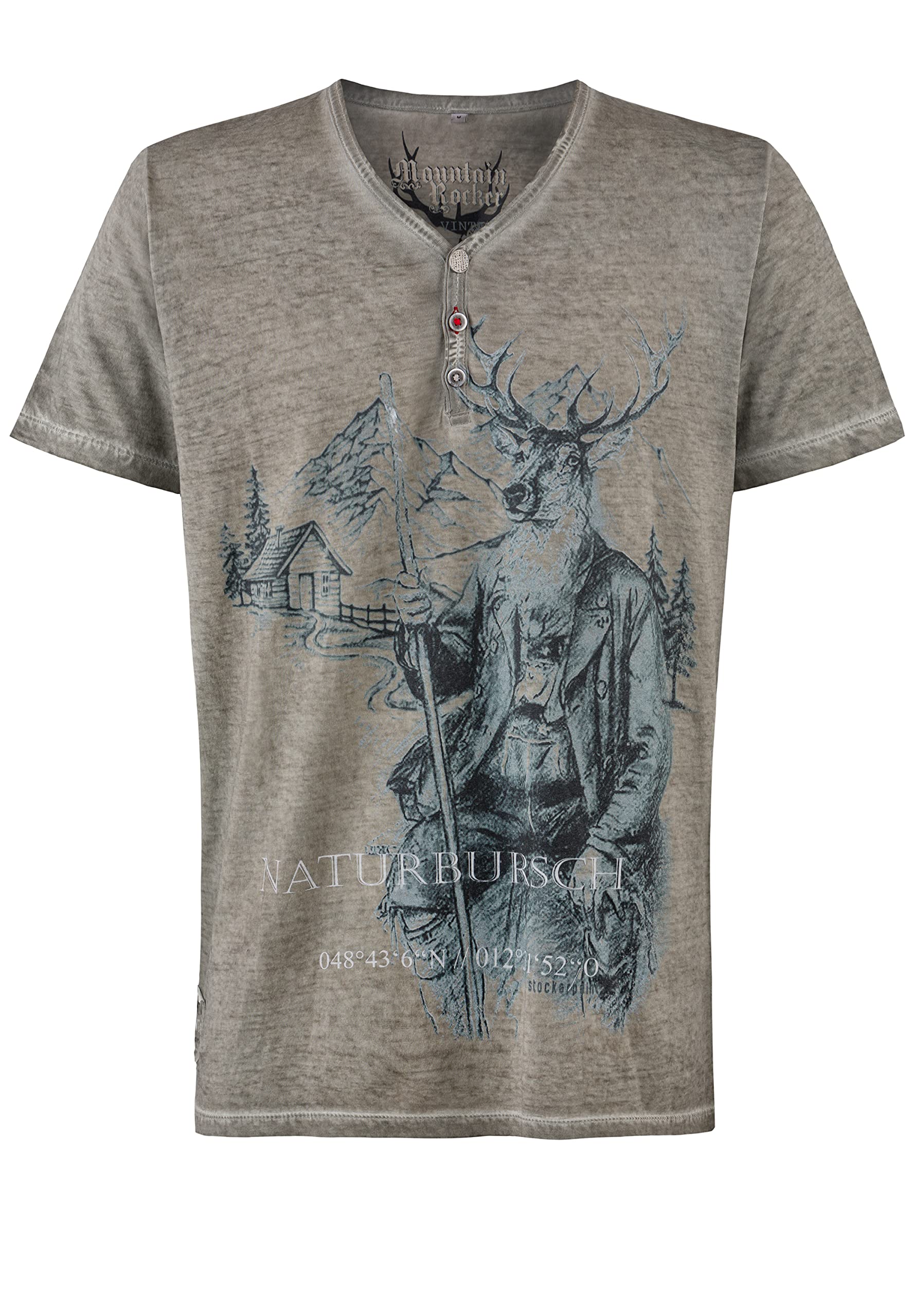 Stockerpoint Herren Naturbursch Trachtenshirt