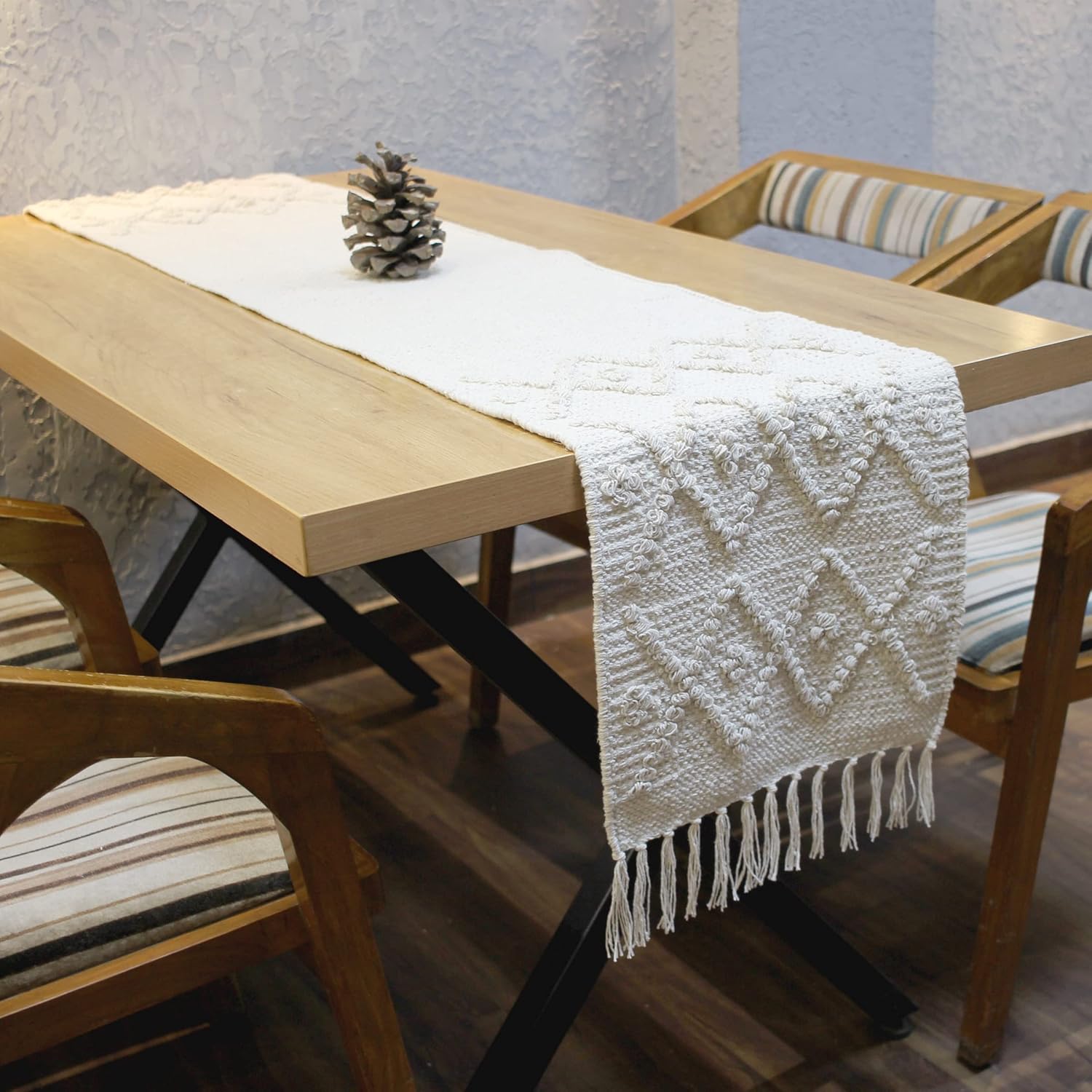 THE little BIG STORE Hand Woven Cotton Table Runners