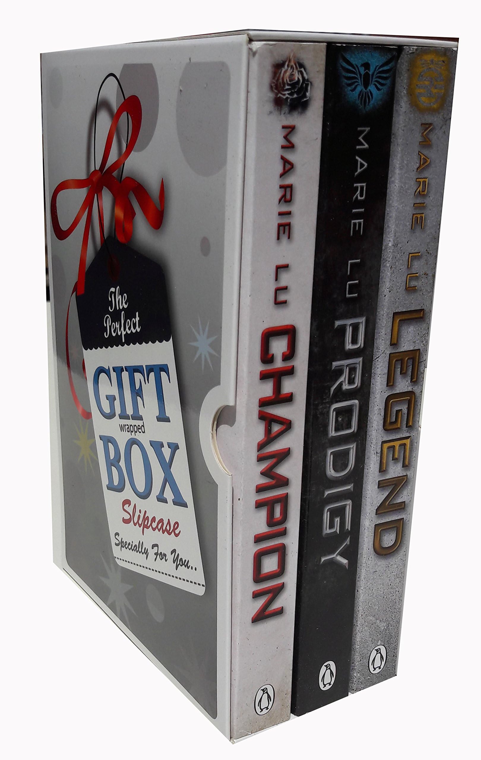 Legend trilogy 3 books collection gift wrapped box set by marie lu