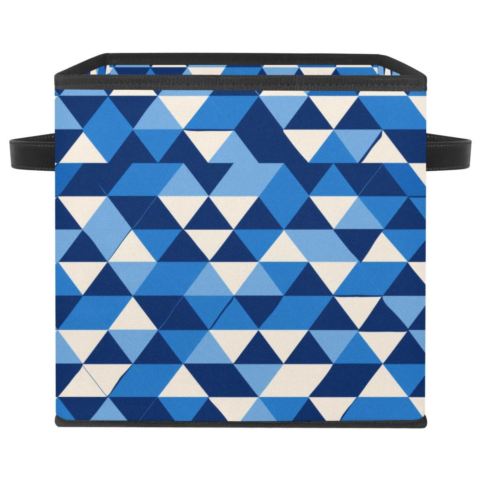 Boîte de rangement pliable géométrique de qualité supérieure