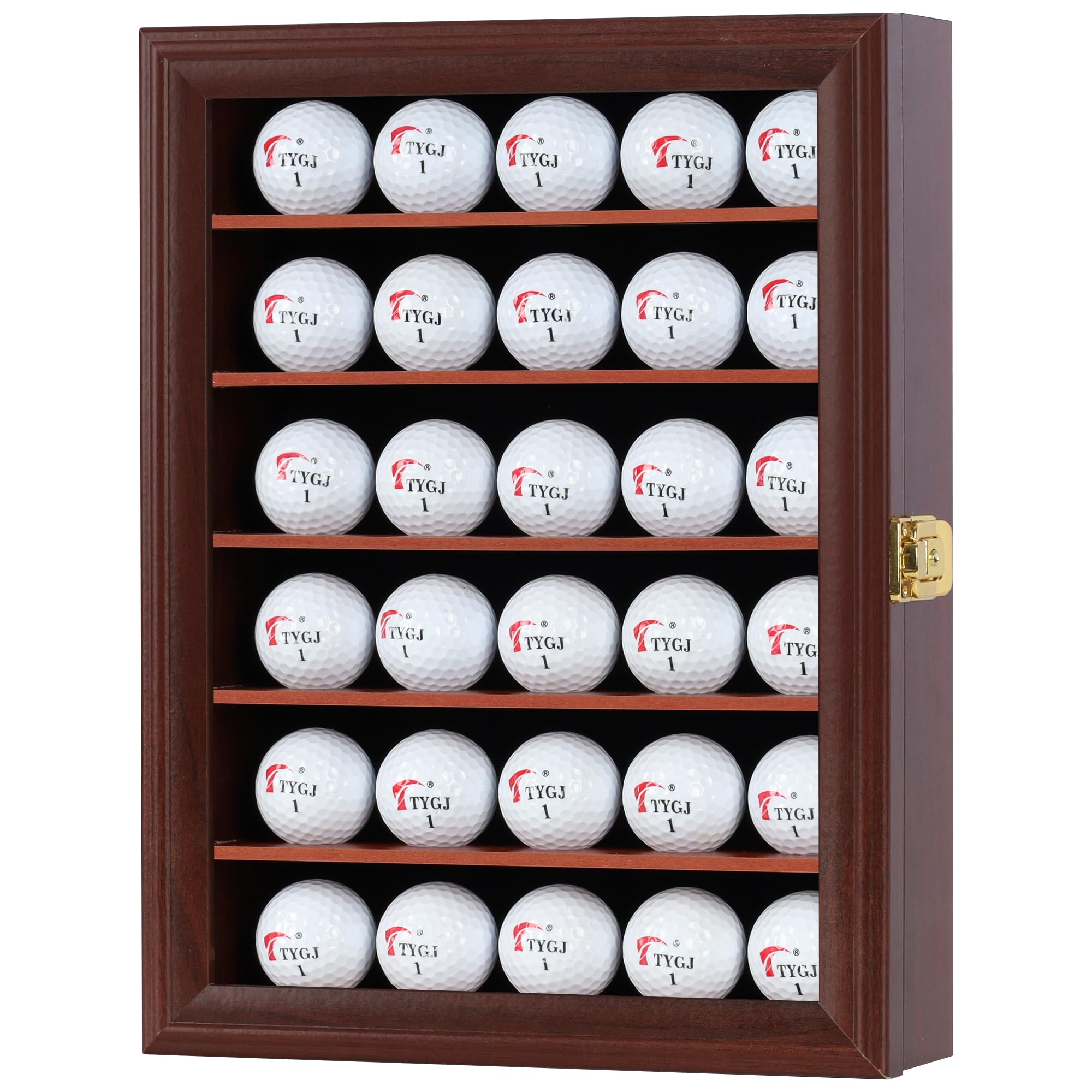 Amazon.com: DisplayGifts Golf Ball Display Case for 30 Golf Balls