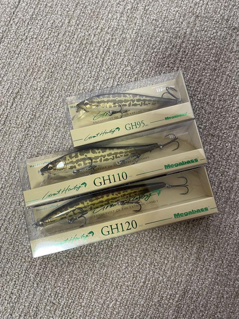 Amazon.co.jp: メガバス GH120.GH110.GH95全サイズ 限定ドジョウ