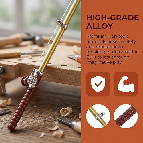 Miniatura 9 de Caña de pescar en miniatura para casa de muñecas, caña de pescar en miniatura, caña de pescar para decoración de casa de muñecas (0.492 in)