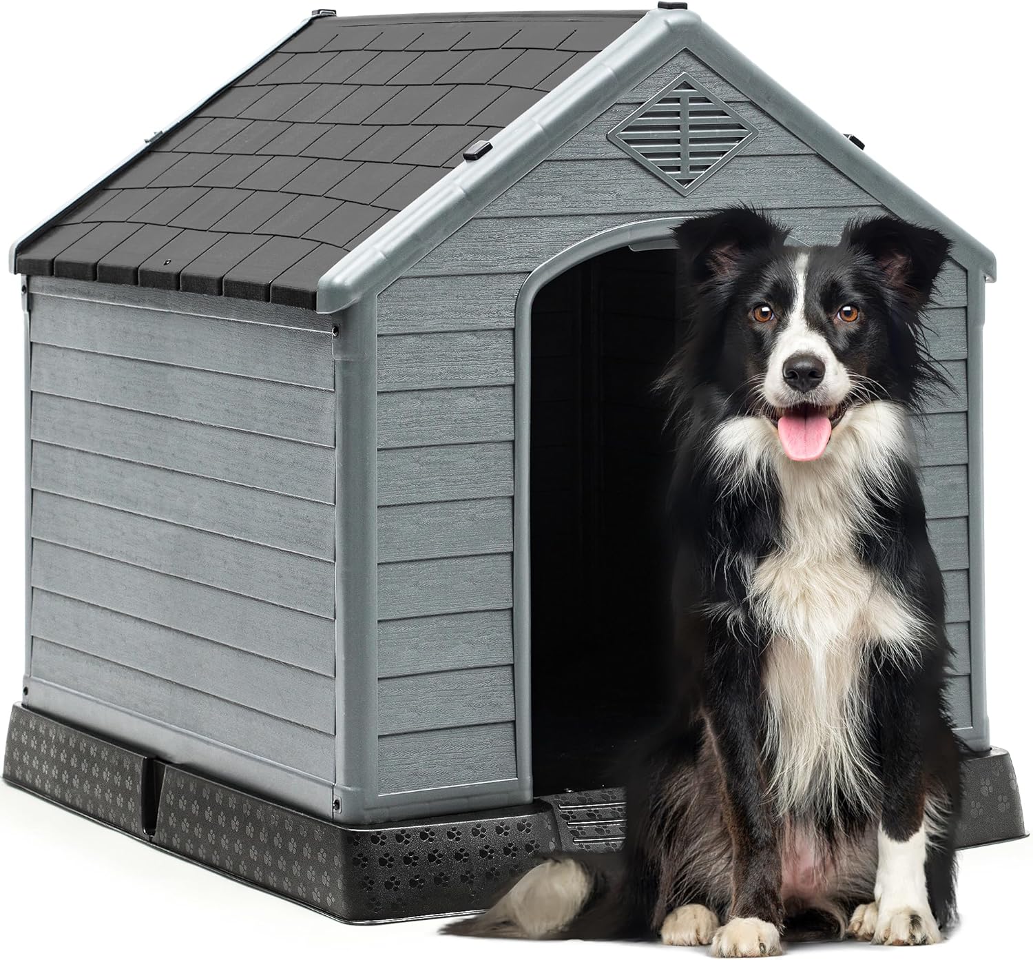 YITAHOME Large Plastic Outdoor Dog House