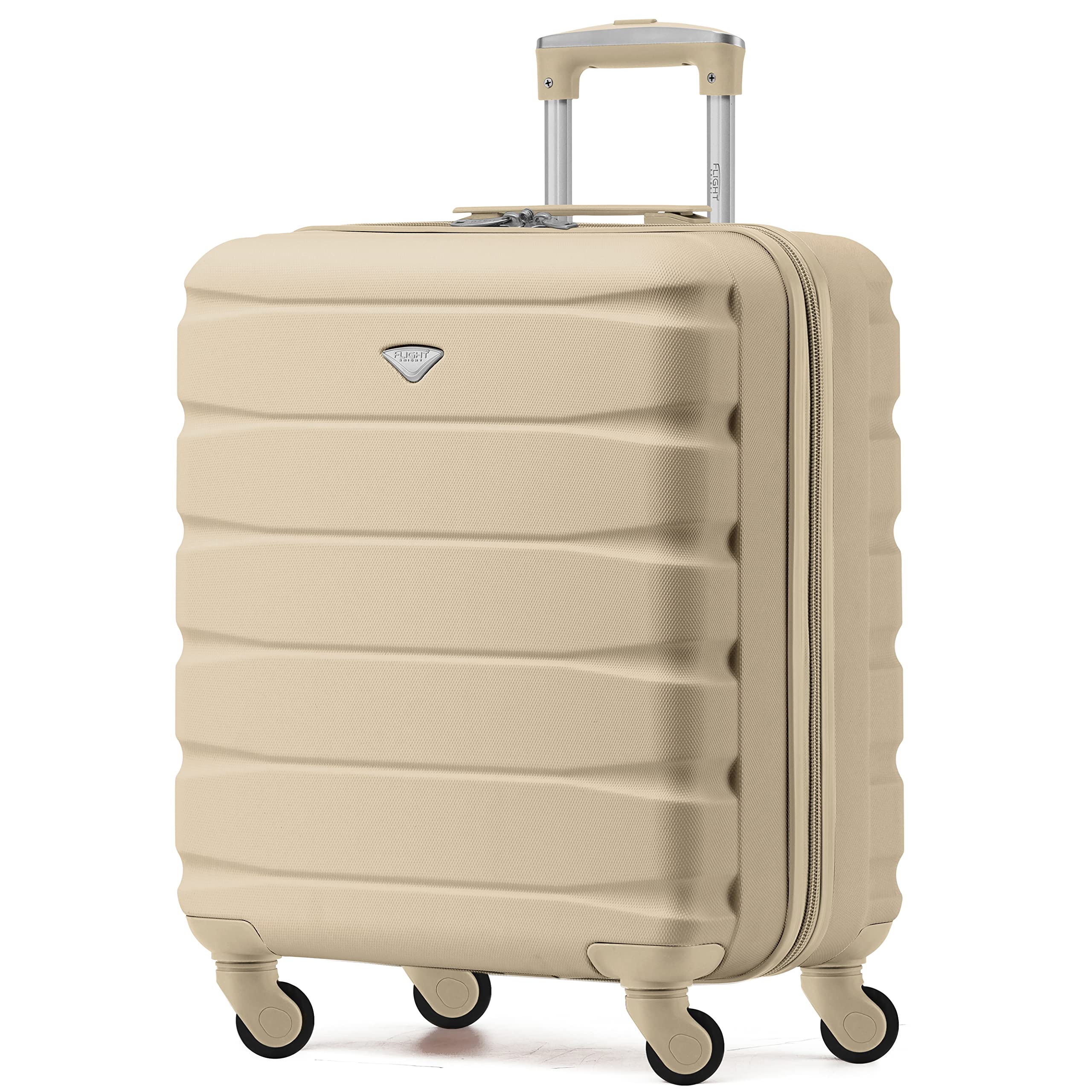 Flight Knight Lightweight 4 Wheel ABS Hard Case Medium Suitcase Approved for Over 100 Airlines Including easyJet, British Airways, Ryanair, Jet2, Emirates & Many More - Check-in Medium Size 25" — view 205