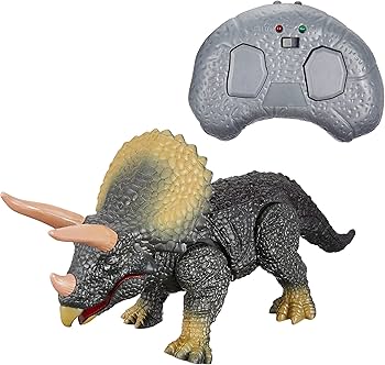 Amazon.co.jp: 童友社 IRC 赤外線で歩く恐竜 トリケラトプス 電動