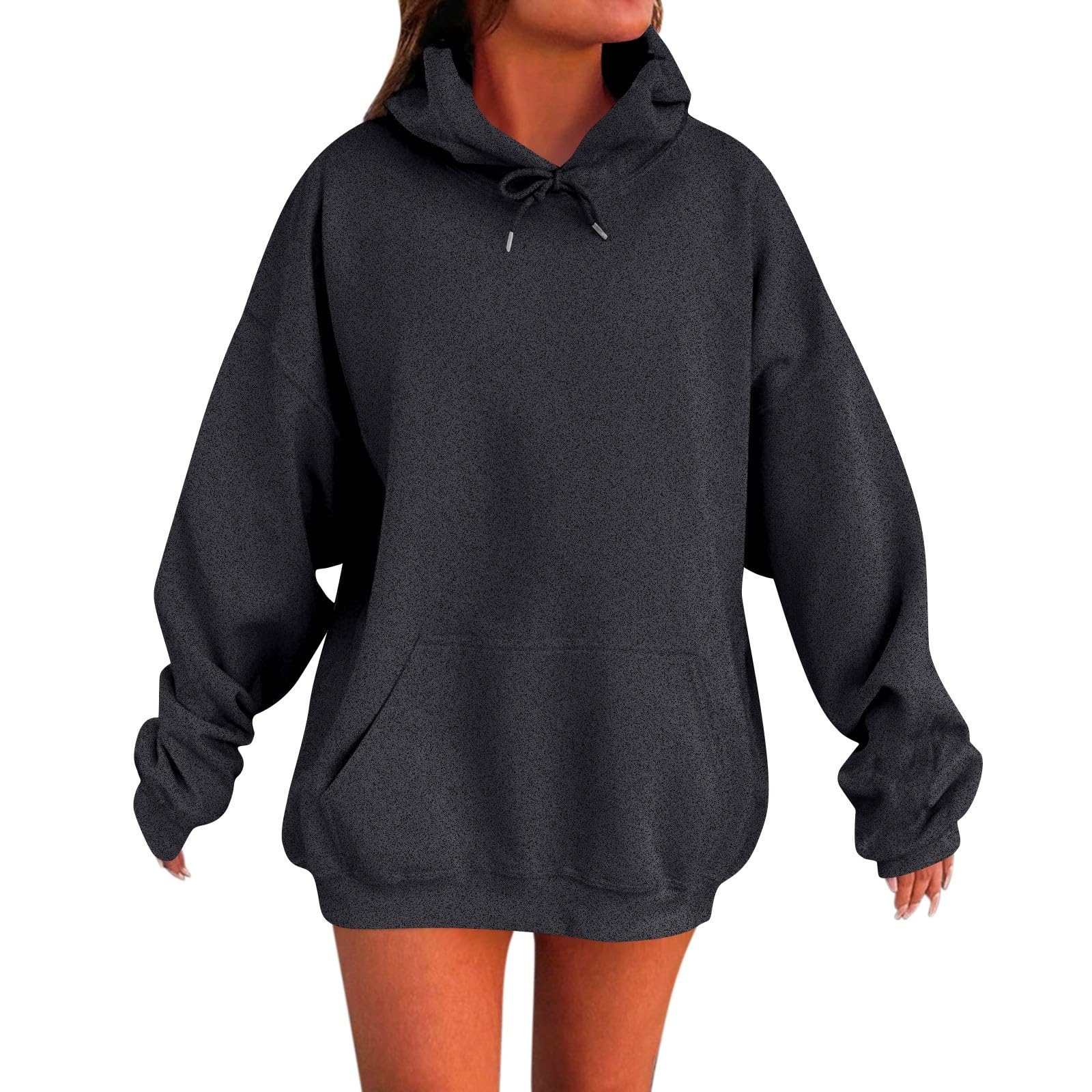Womens Oversized Hoodies Winter Cute Sweatshirts Fleece Hooded Pullover 2025 Fashion Casual Tops Sweater Trendy Outfits