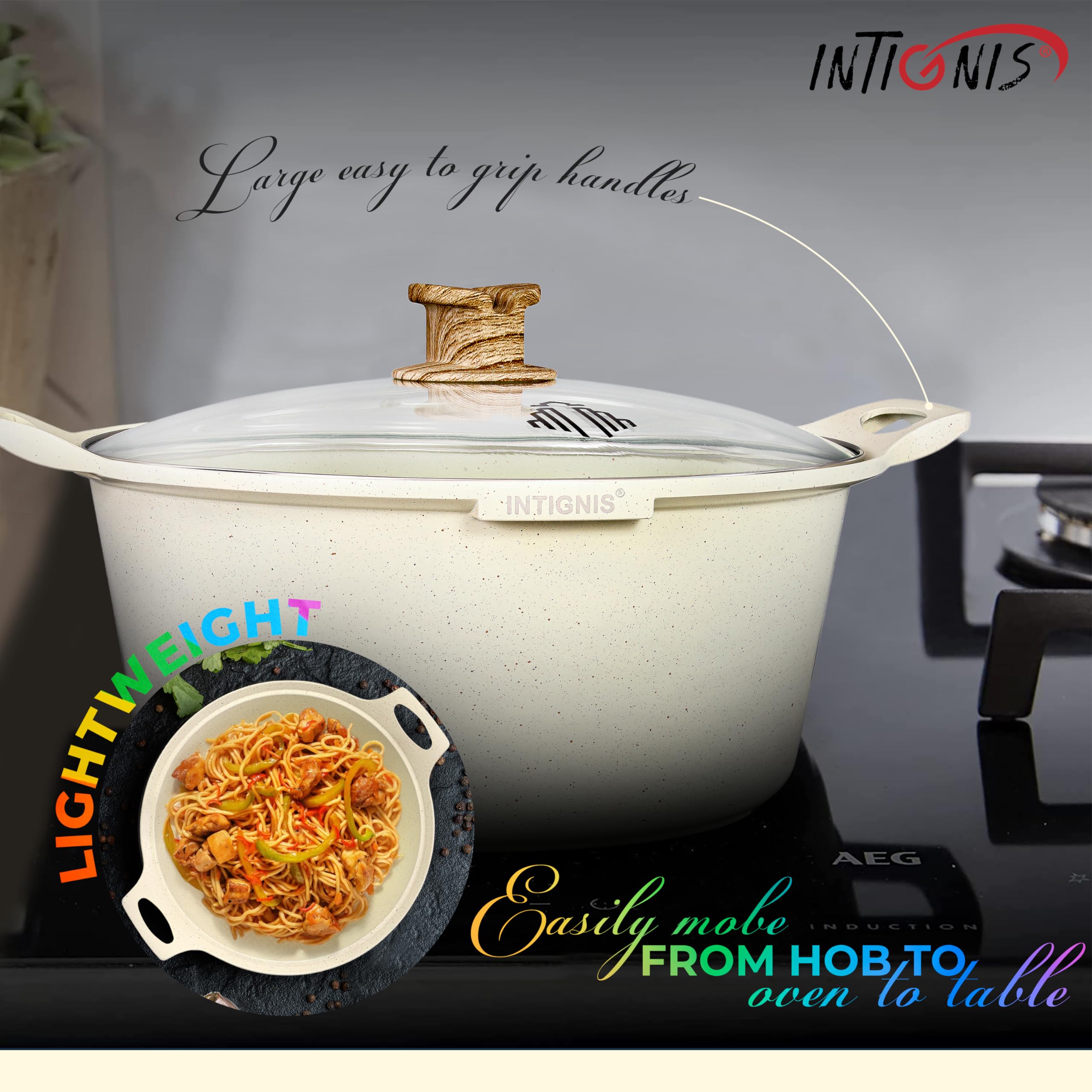 MIDDAGSMAT Casseruola Con Coperchio, Rivestimento Antiaderente Vetro Trasparente Inox  1257578 Pe925905 S5