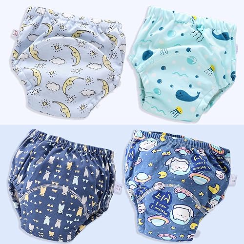 Upairy - Ropa interior de entrenamiento Upairy, ropa interior de entrenamiento para ir al baño, ropa interior de entrenamiento para niños y niñas (4 disponible en Yaxa Colombia