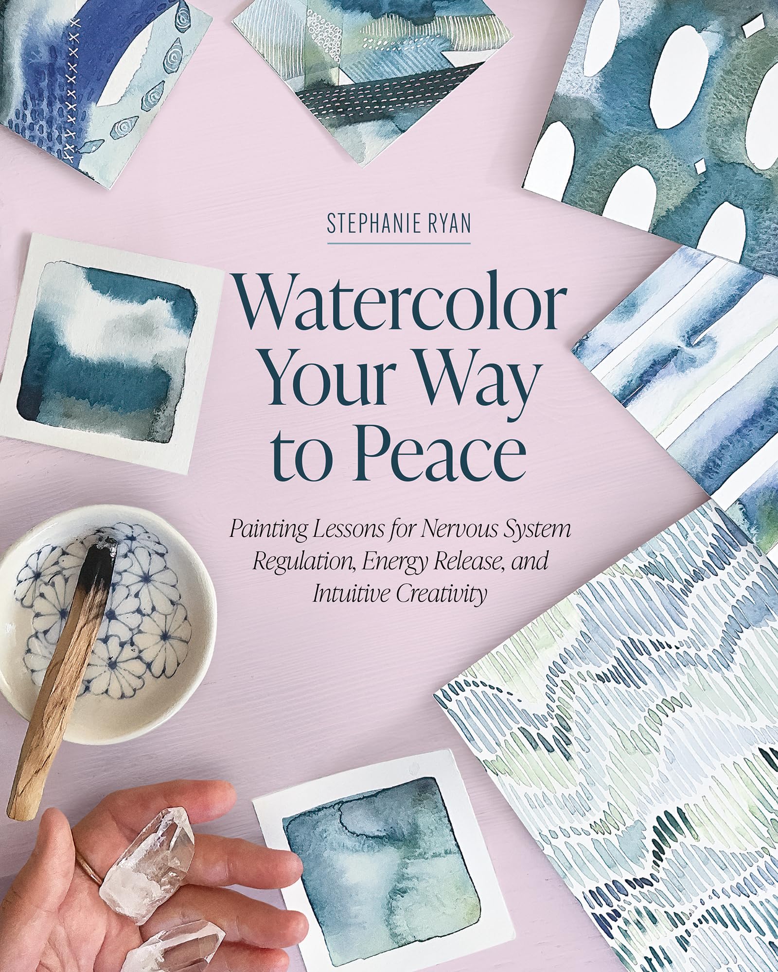 Livre aquarelle bien-être pour vos séances de relaxation et peinture à la maison