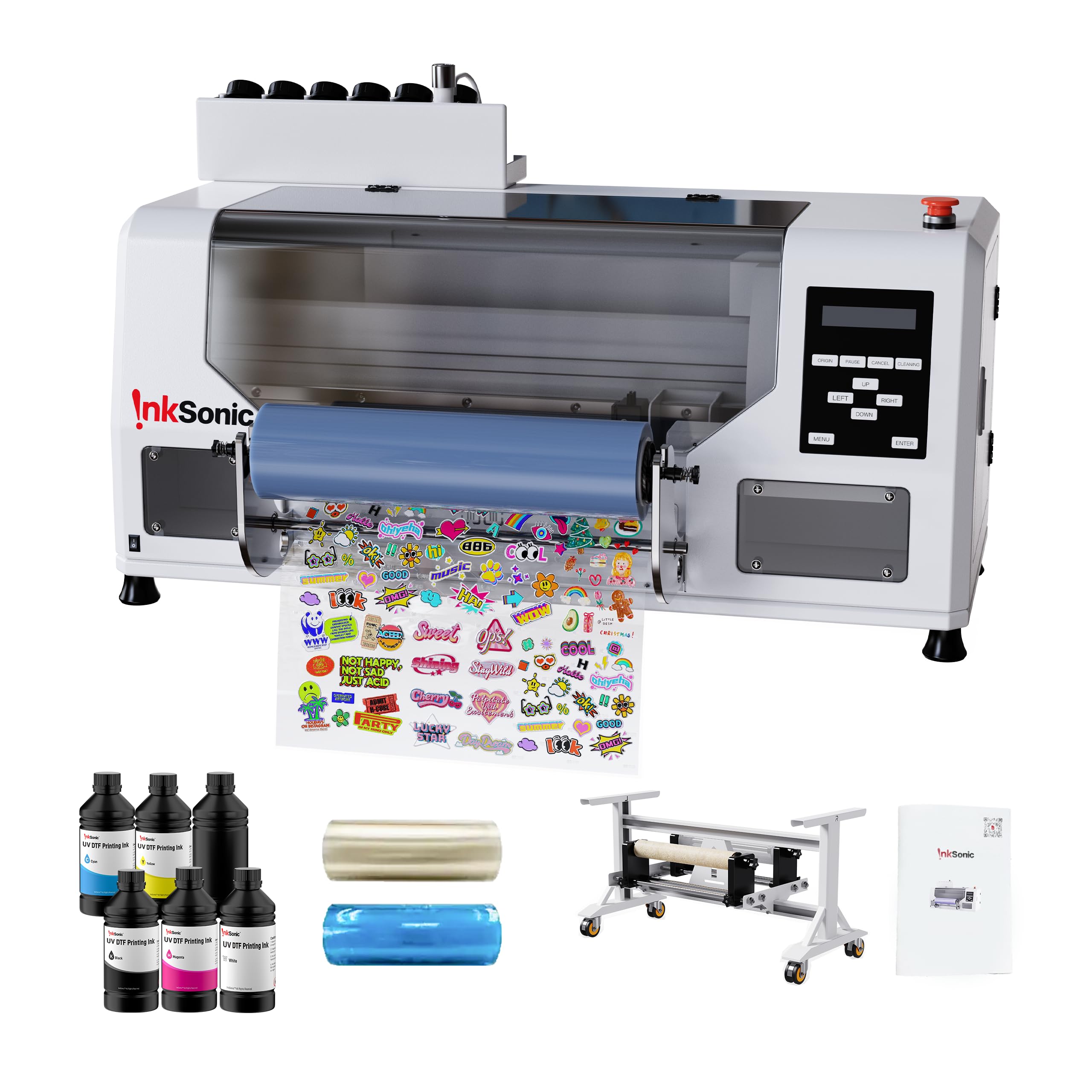 Amazon.com: RocRow InkSonic UV DTF Printer, A3 Sticker