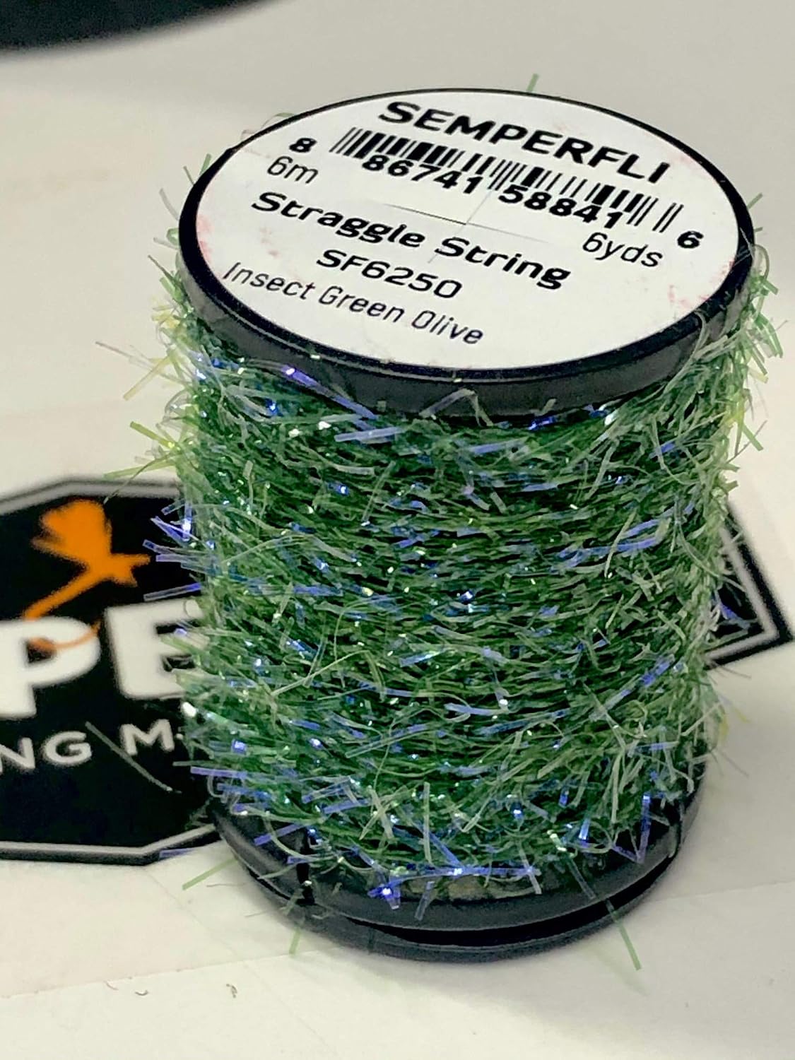 Semperfli Straggle String Micro Chenille - Fly Tying Material, Various Colors 12 thumbnail image