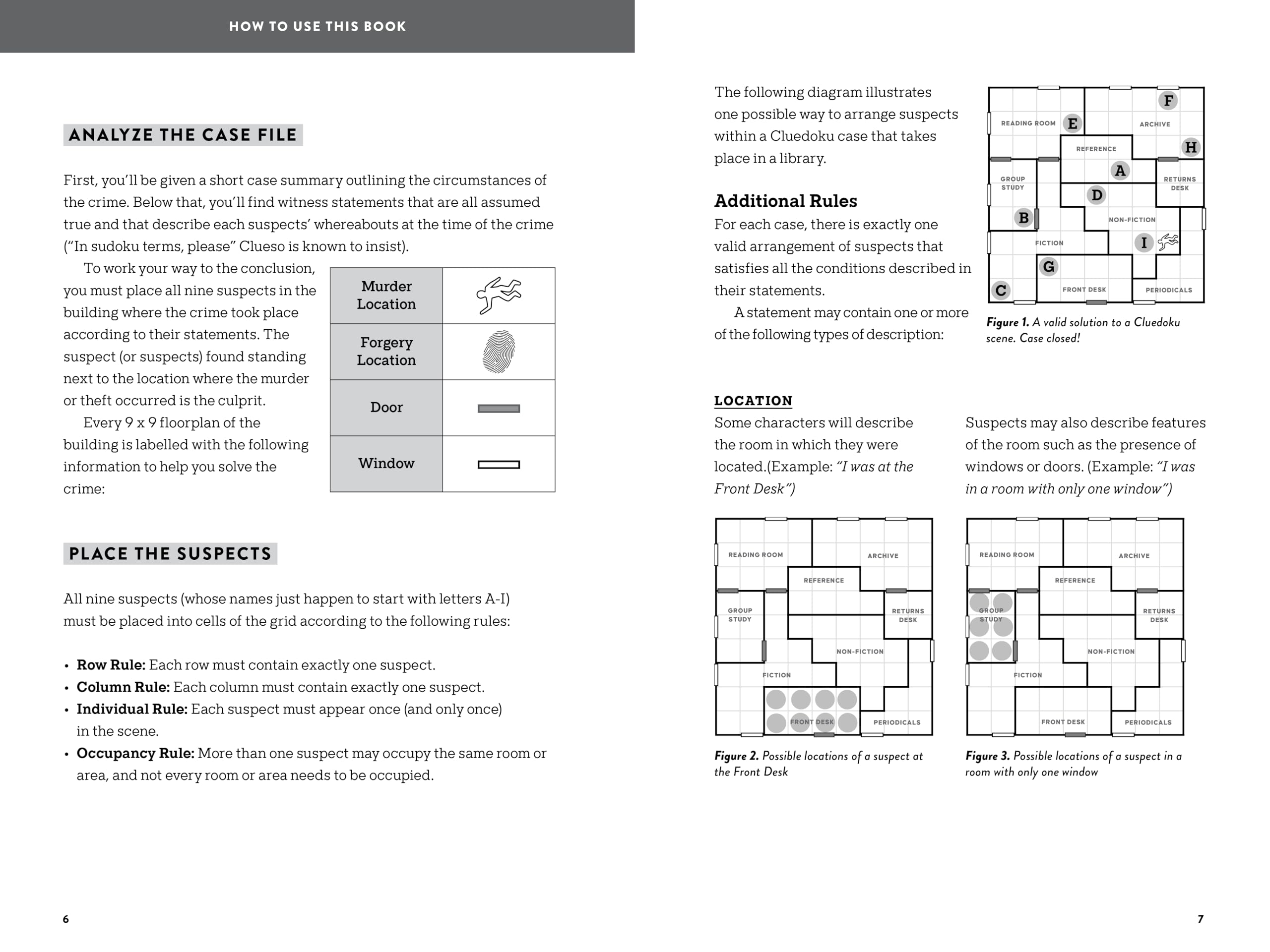Cluedoku: 101 Crime Scene Sudoku Puzzles for Daring Detectives