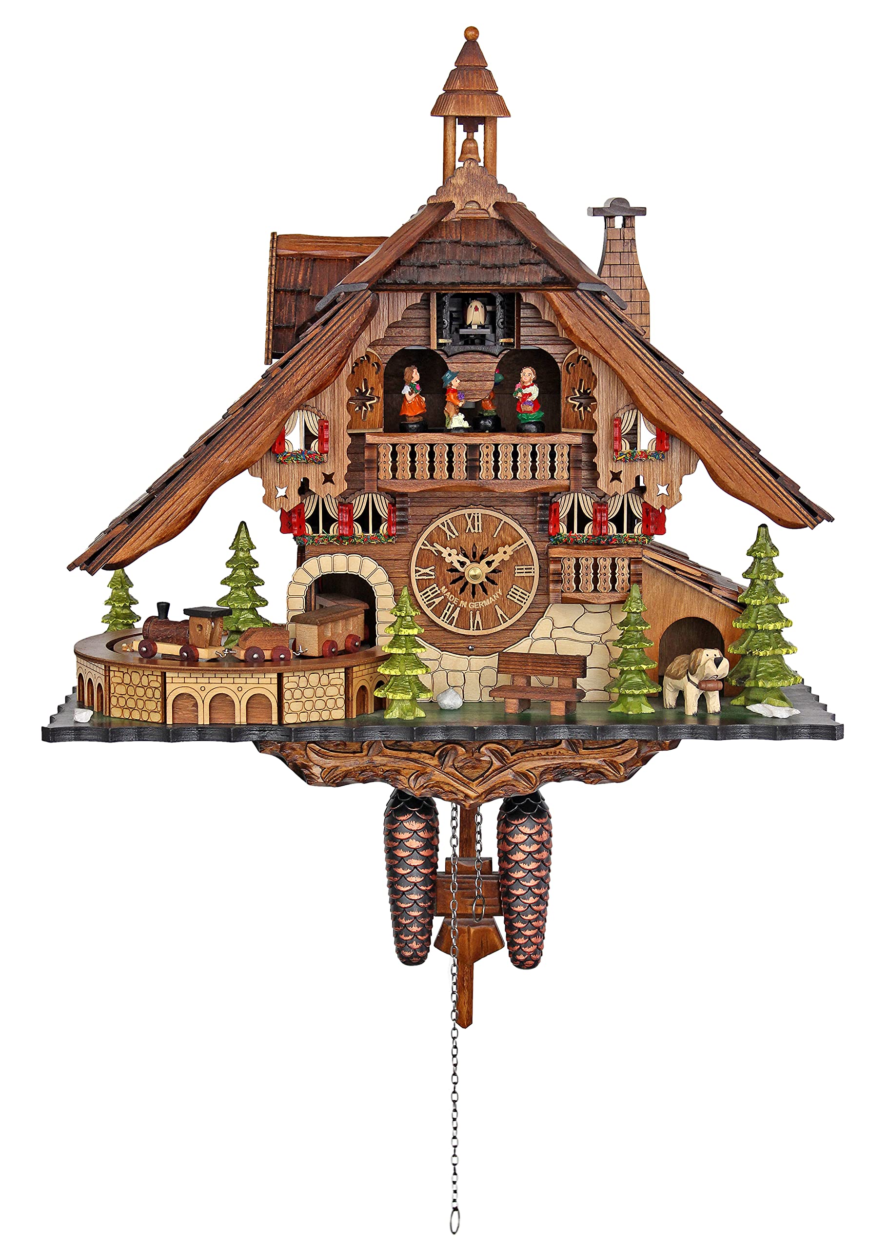 EngstlerQuartz Cuckoo Clock - Next Stop Black Forest