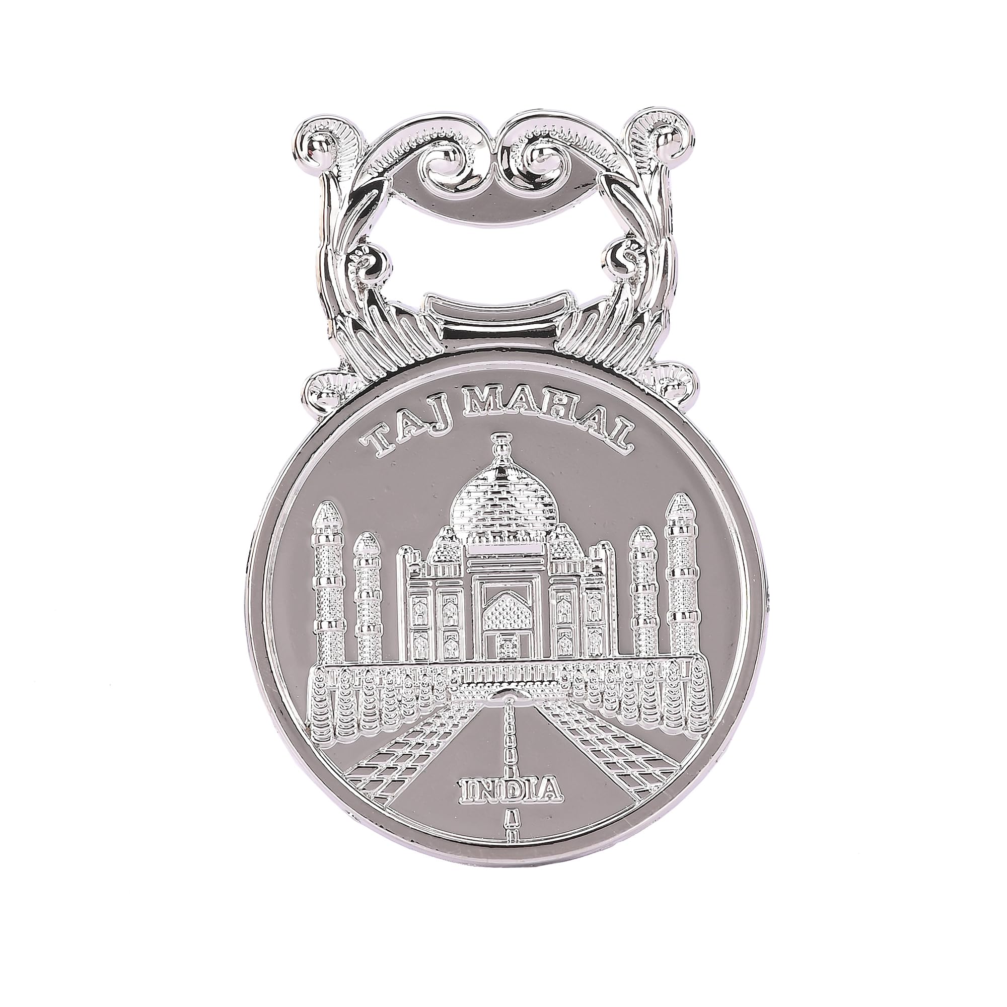 PockTown INTERNATIONAL Taj Mahal Fridge Magnet Best Indian Souvenir for Diwali Decoration Items for Home Decor Showpiece Gift Home Handicraft Magnet Premium Cultural Item for Corporate Gifting