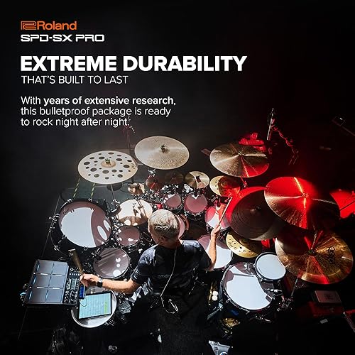 Miniatura 3 de Roland Almohadilla de muestreo SPD-SX PRO La almohadilla de muestreo insignia para bateristas y otros músicos 9 superficies de reproducción, 8