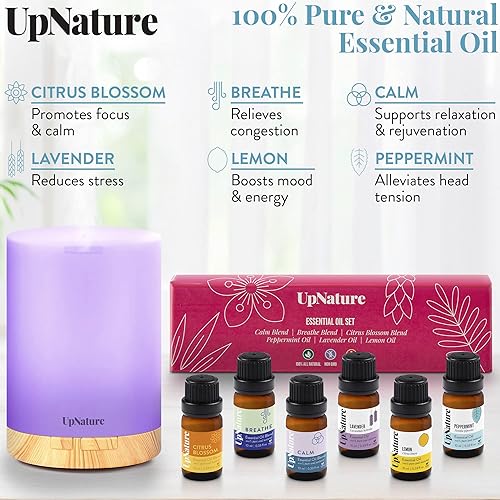 Miniatura 2 de Classics - Juego de regalo enrollable de aceite esencial menta lavanda árbol de té naranja dulce juego de regalo para mujeres y hombres juego de