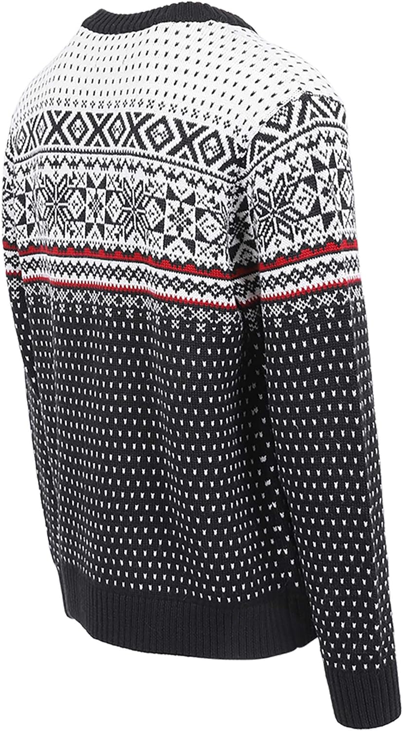 ICEWEAR Magnús Norwegian Cardigan for Men – Wool Blend with Zipper - Image 4