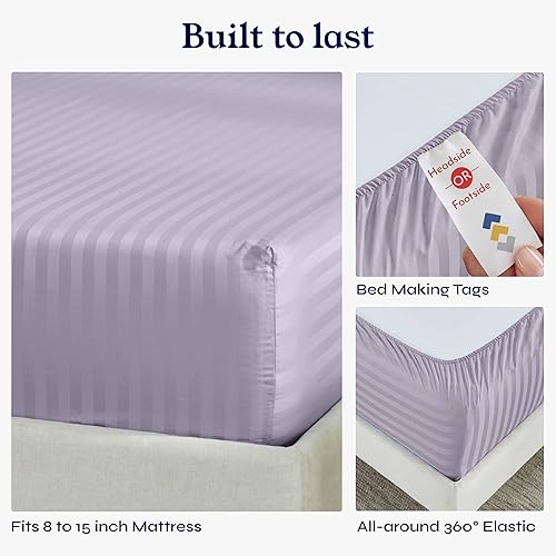 Miniatura 4 de California Design Den - Juego de sábanas de 500 hilos