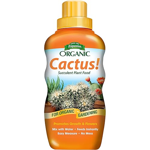 Espoma ¡Cactus orgánico! Alimento vegetal, fertilizante natural y orgánico para todos los cactus, suculentas, palmeras y cítricos tanto en