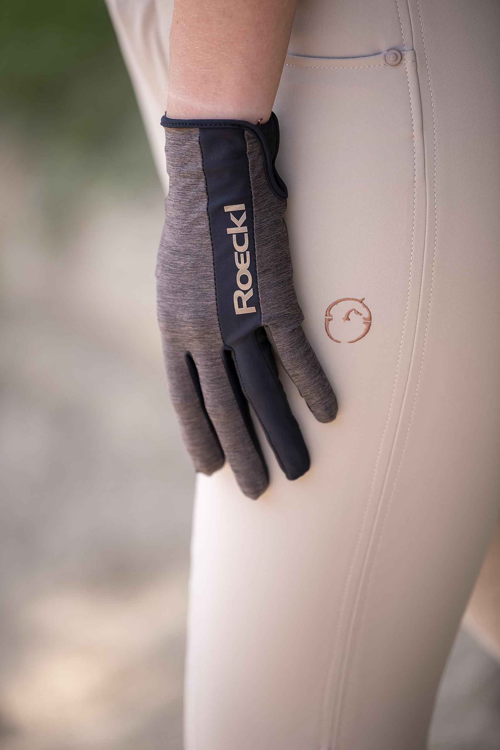 Roeckl Mannheim Guantes de equitación, Unisex Adulto