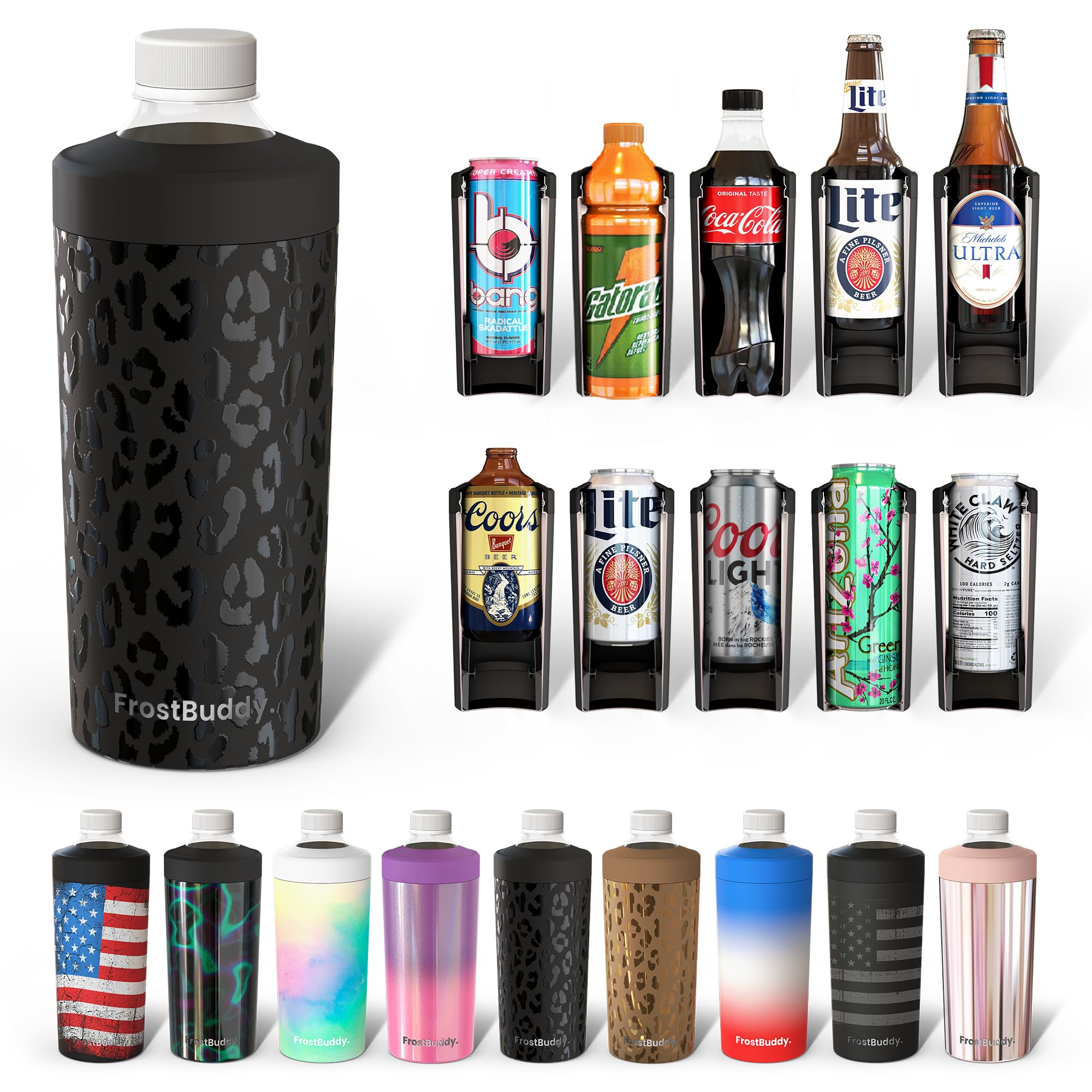 Amazon.com: Universal Buddy XL Can Cooler by Frost Buddy - Fits 12