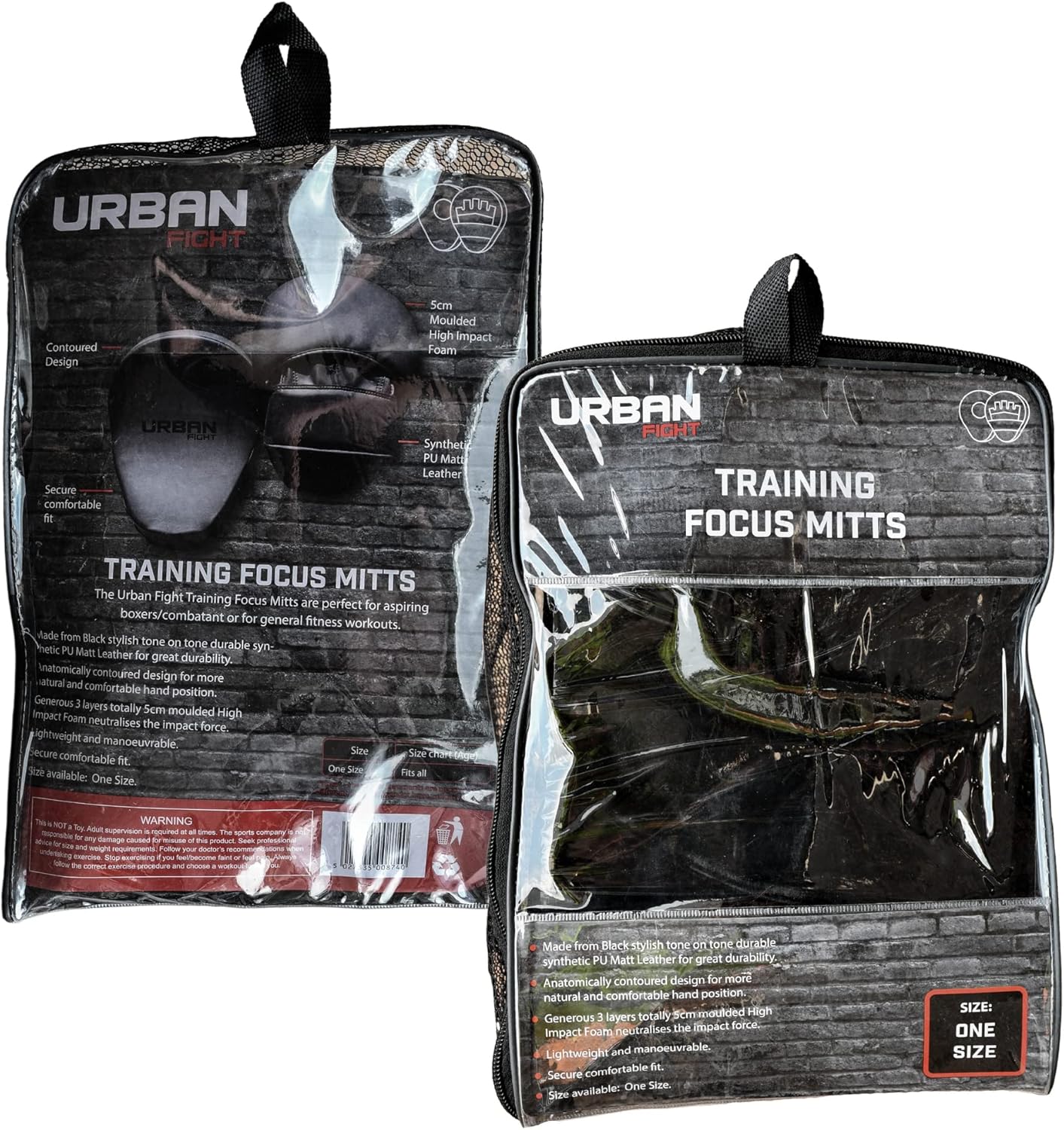 Urban Fight Training Focus Mitts