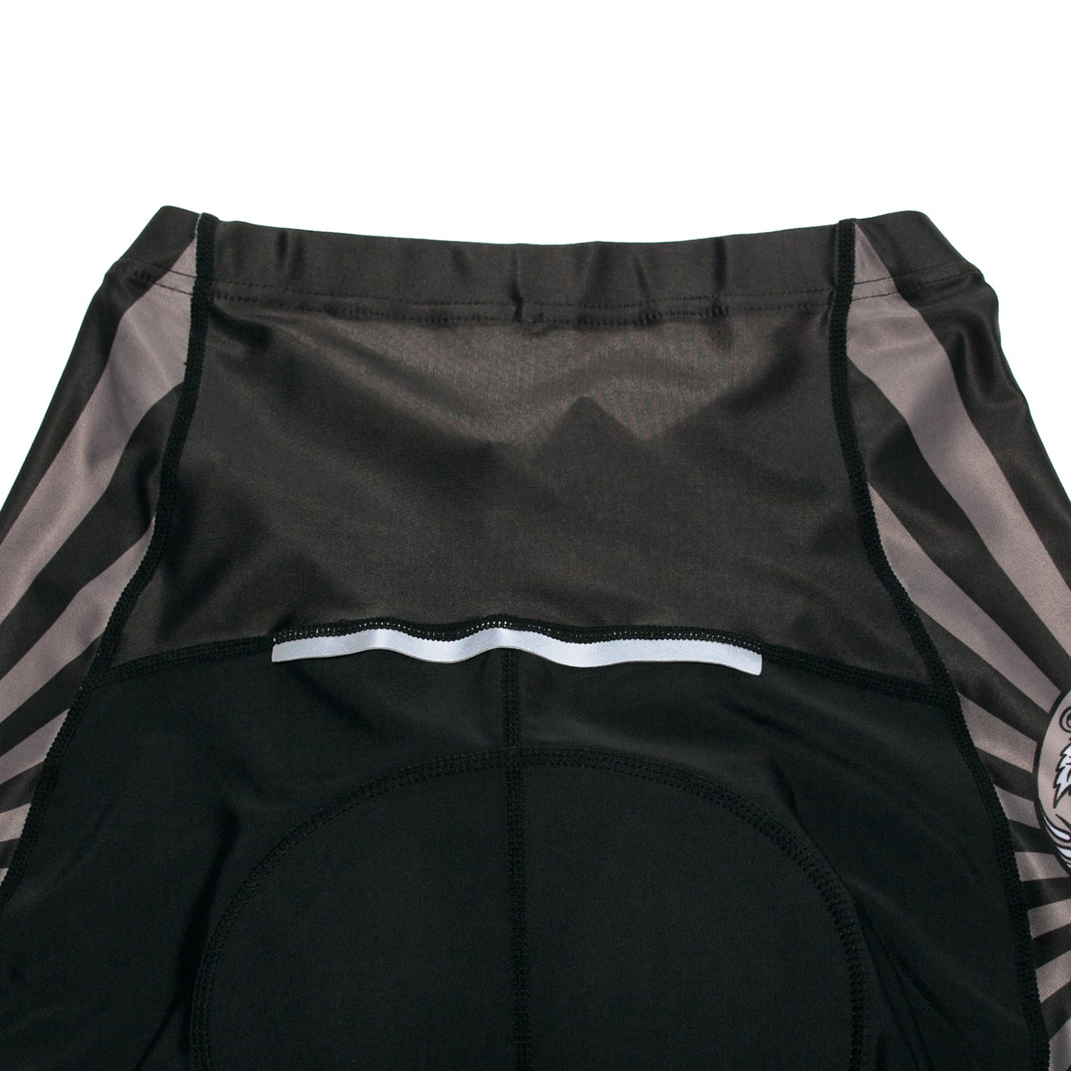Maillot de ciclismo para hombre, pantalones cortos con acolchado de gel S-5XL, transpirable, secado rápido - Negro - X-Large