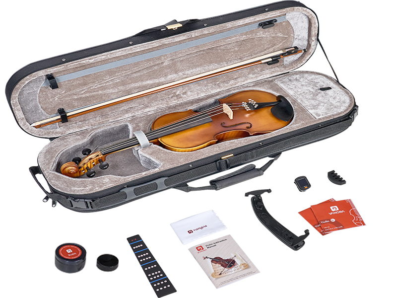 Amazon.com: Vangoa Violin 4/4 Full Set Size, Fiddle Solid Spruce