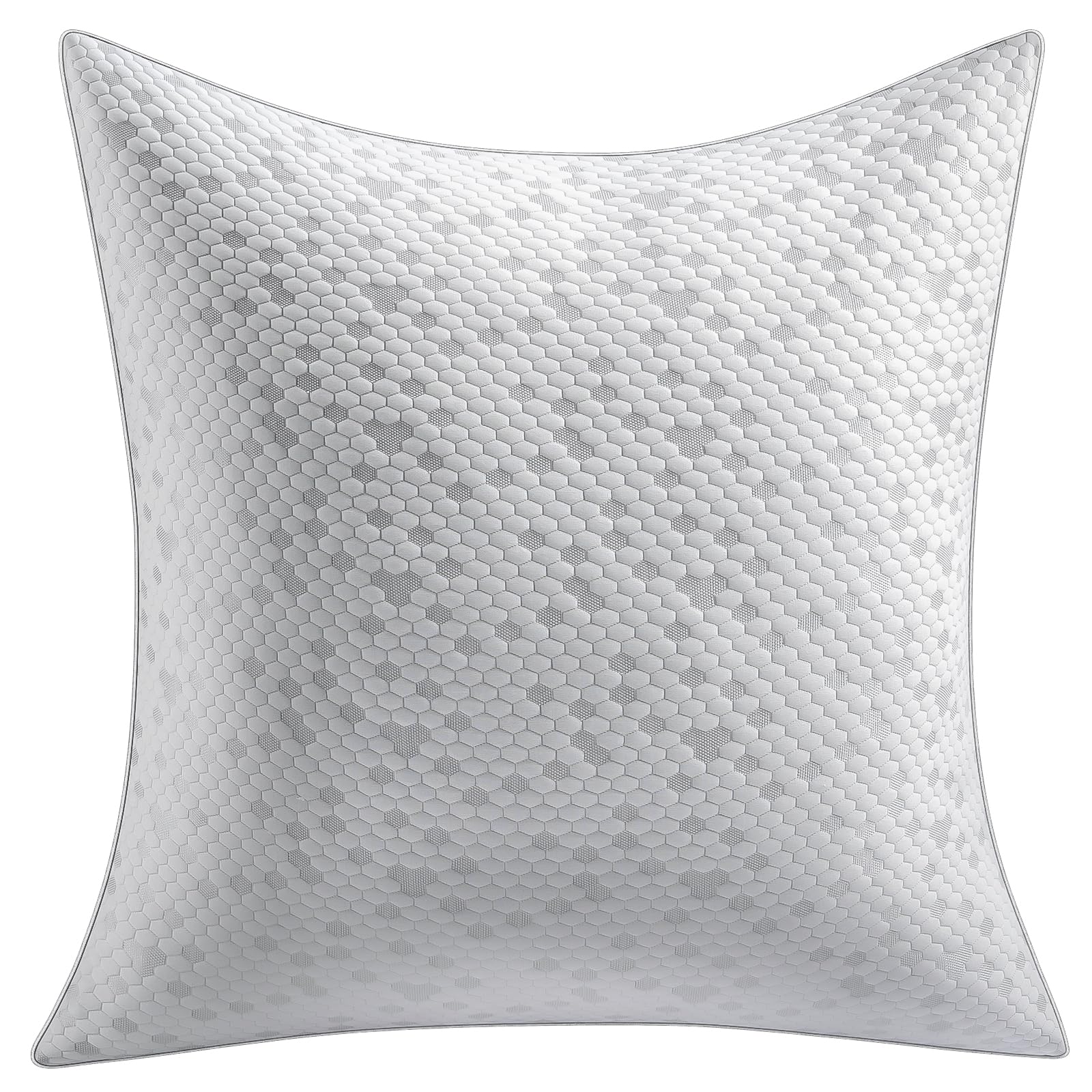 Photo 1 of MetersGod 31x31 Oversized Euro Pillow Insert, Firm Memory Foam Extra Large Square Decorative Heavy Throw Pillows with Cover Adjustable Stuffer Back Support Cushion for Couch Sofa Bed Living Room