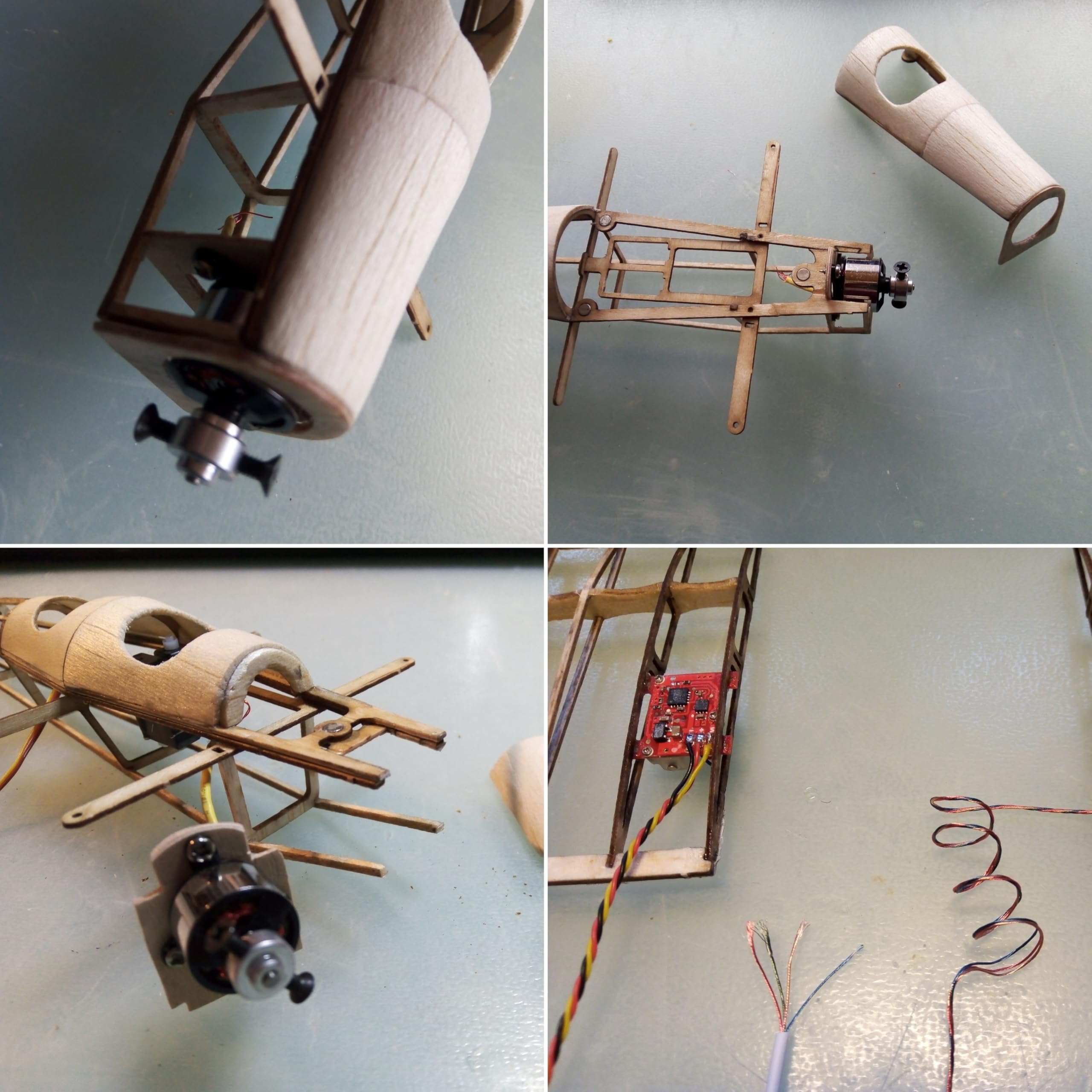Etrich Taube Slow Flyer Modellflugzeug Kit, Maßstab 1:30, 456 mm Spannweite, RC Flugzeugmodell Baukasten, Modell Flugzeug zum selbst Bauen, gelaserte Balsa Holz Bauteile, 456 x 290 x 125 mm, 30 g RTF