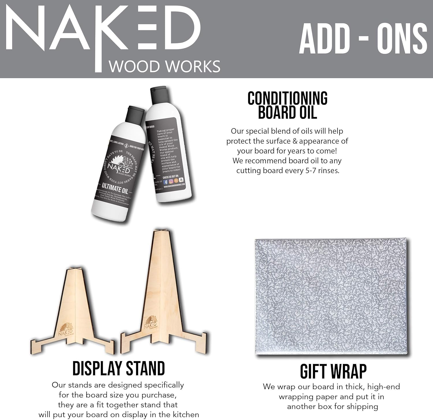 USA Handmade Wood Cutting Board Laser Etched With your Anniversary Date and Names! Sizes SM-XXL Wedding gifts, Anniversary Gifts, Christmas Gifts, or Bridal Shower Gifts By Naked Wood Works