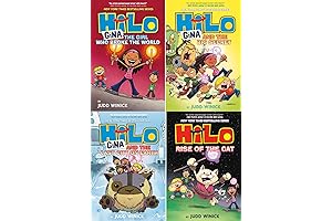 Hilo's Exciting 4-Book Adventure: Uncover the Girl who Broke the World