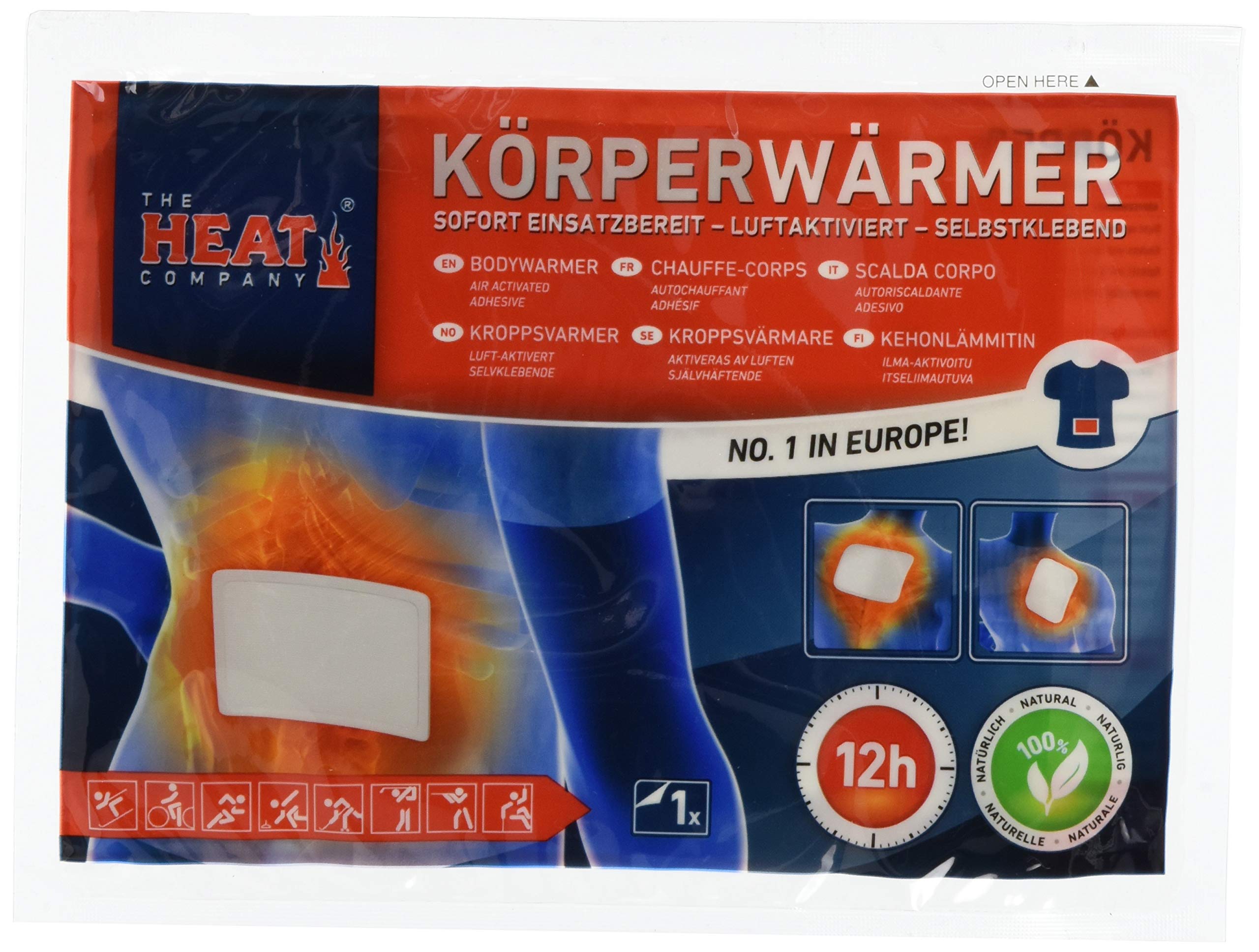 The Heat Heat Warmer Sleeping Bag – Up to 12 Hours Meter, grey, M