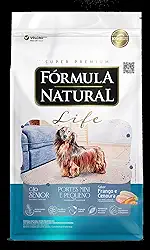 Fórmula Natural Life Ração Seca Para Cães Sênior De Pequeno Porte Sabor Frango 1Kg