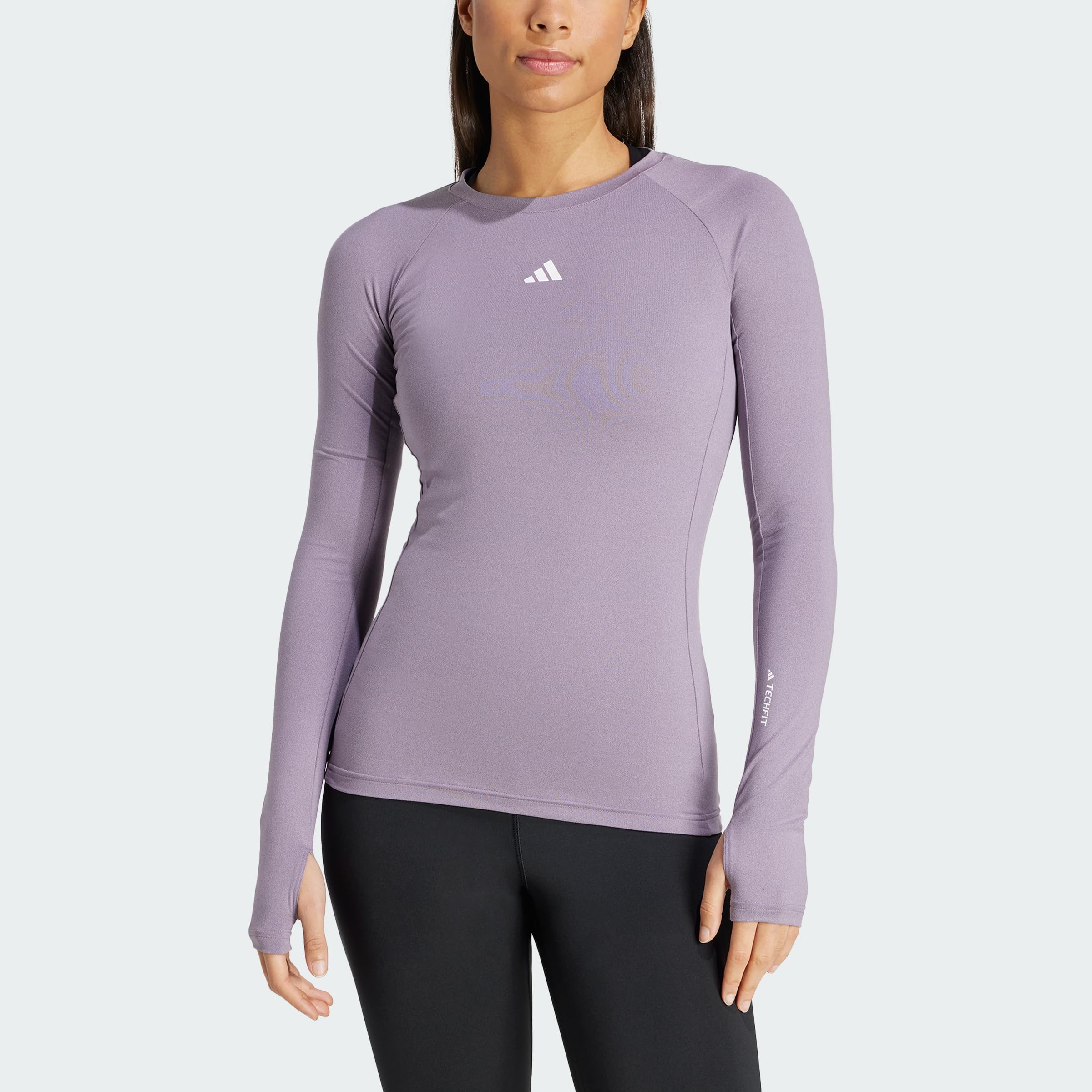 adidas Techfit Longsleeve Training Top Camiseta de Manga Larga Mujer