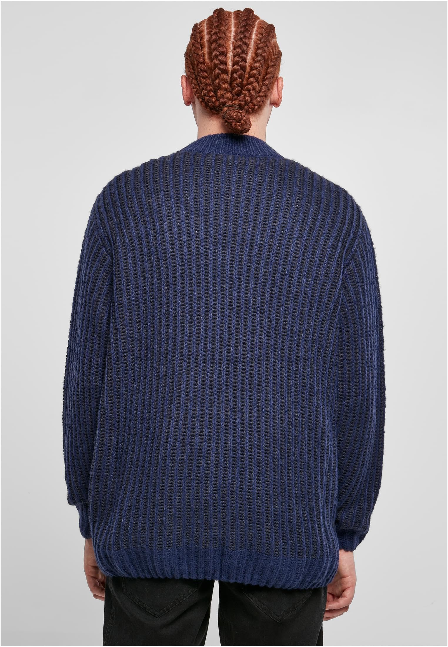 Urban Classics Bluza sportowa Mężczyźni Oversized Two Tone Sweater