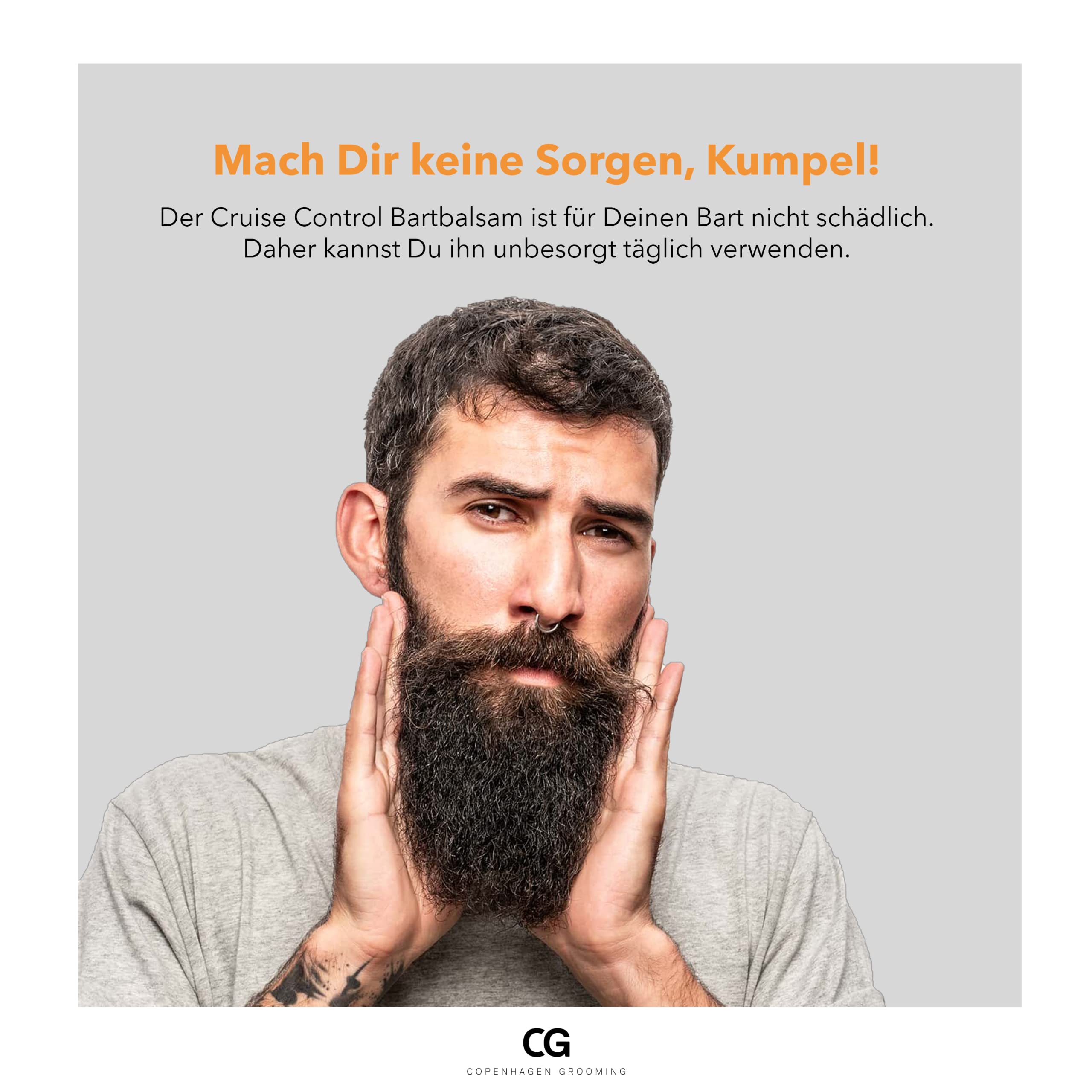 Copenhagen Grooming Cruise Control Beard Balm - Bart Balsam - Bartbalsam Männer - Bart Pomade Herren - Bart Styling