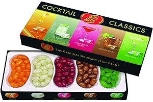 Jelly Belly Cocktail Classics Jelly Beans Gift Box, 5 Cocktail Flavors, 4.25-oz