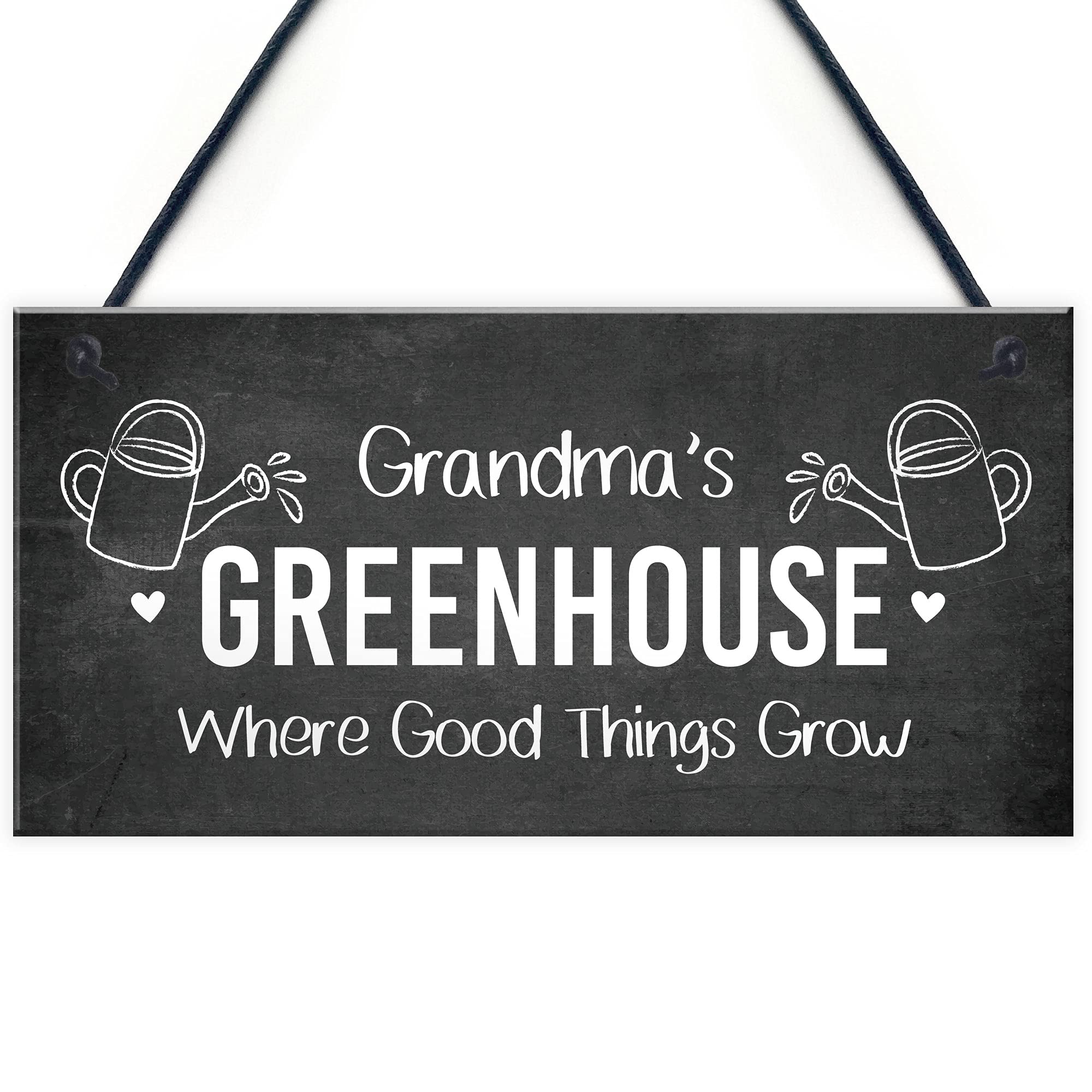 Red Ocean Personalised Hanging Greenhouse Decor Signs For Garden Shed Vegetable Patch Allotment Hanging Signs