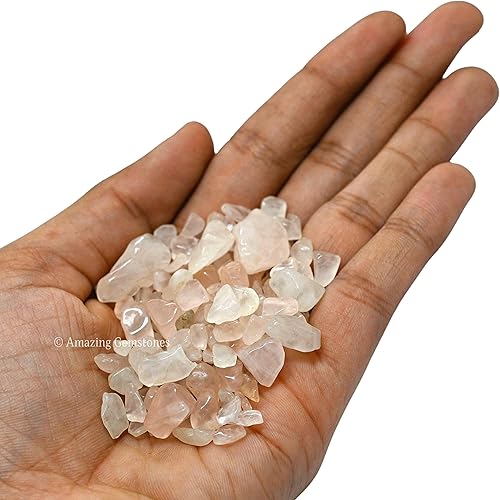 Miniatura 6 de Chips de cristal de cuarzo rosa para acuario, grava de cuarzo rosa, grava para pecera, pequeñas virutas de piedra rodada y pequeños cristales para