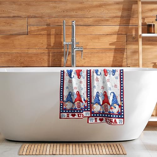 Vista 87 de Giwawa Juego de 2 toallas de mano de hojas marrones, toallas de baño bohemias suaves y delgadas, altamente absorbentes, decorativas, para cocina