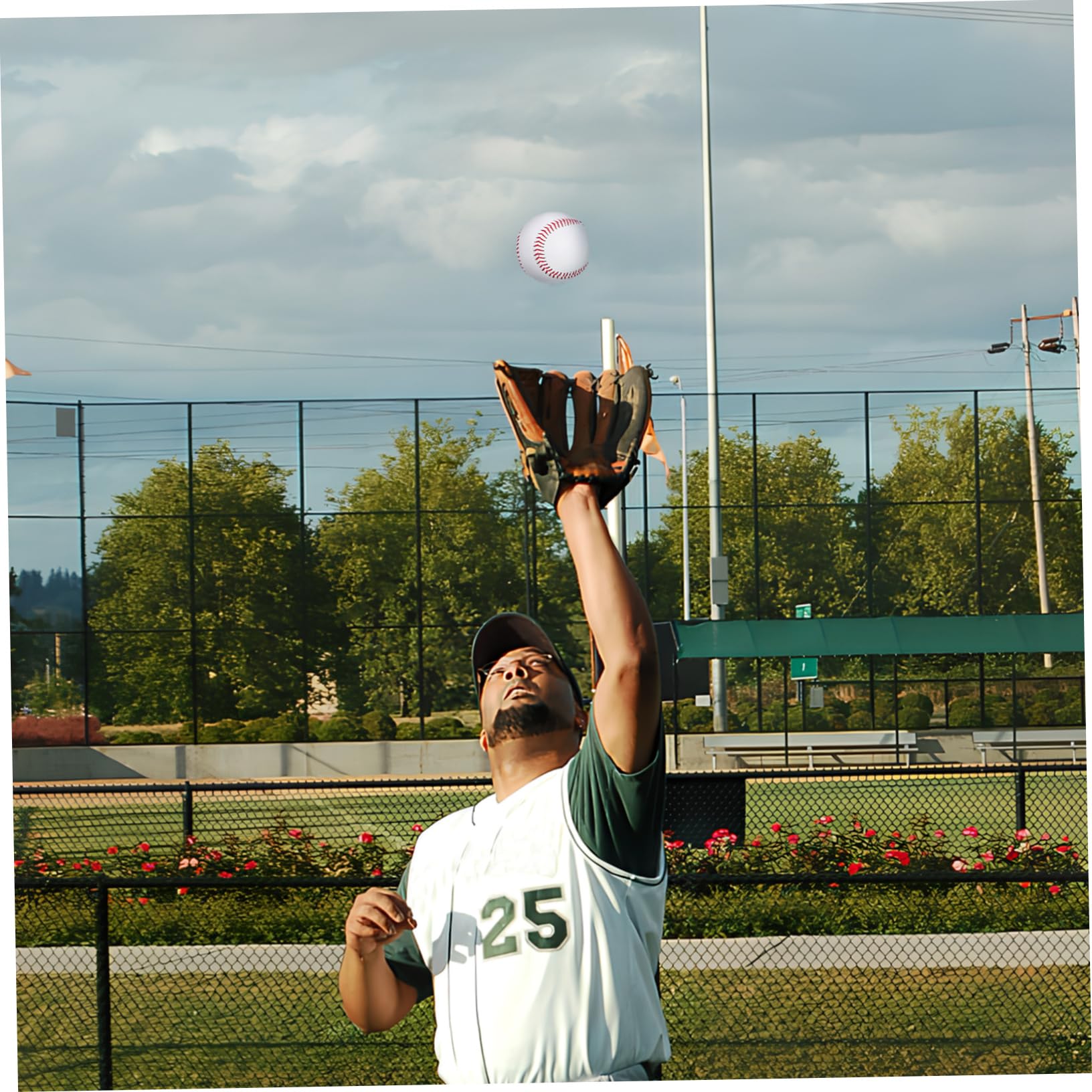 Toddmomy Balones Piezas Béisbol para PVC 12 de Entrenamiento Principiantes