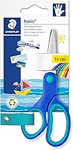 STAEDTLER, forbici per mancini con punte arrotondate e impugnatura ergonomica, perfette per bambini, 965 14LNBK